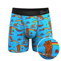 The Bear | Bear and Otter Rainbow Ball Hammock® Pouch Underwear