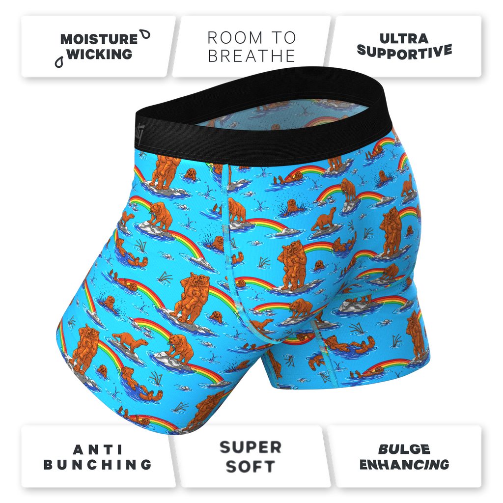 super soft bear and otter underwear 