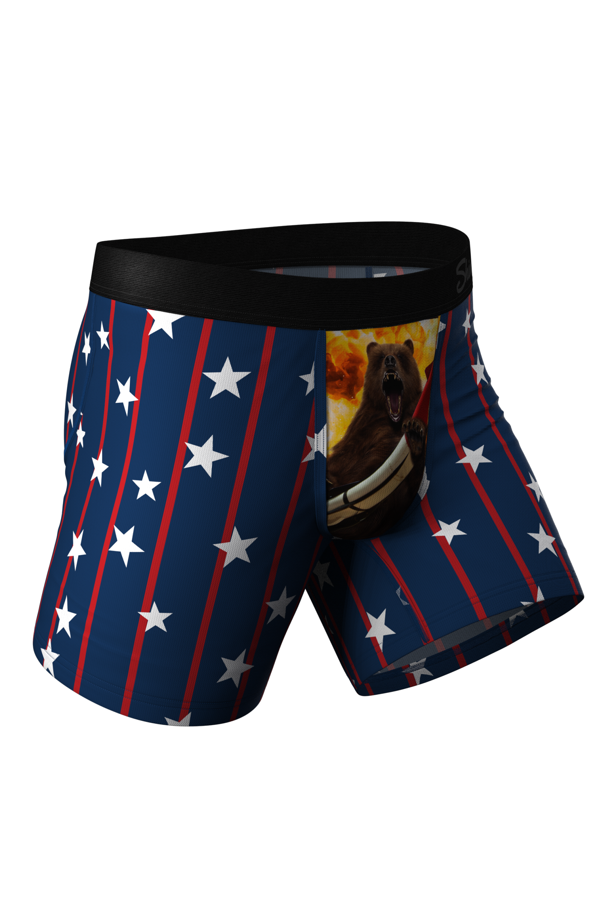 USA Grizzly Bear Ball Hammock® Pouch Underwear