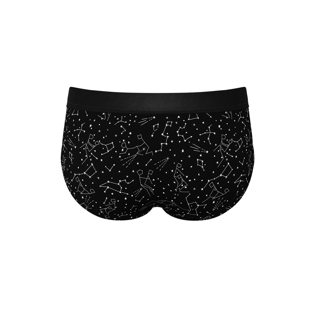 women's glow in the dark pouch underwear brief