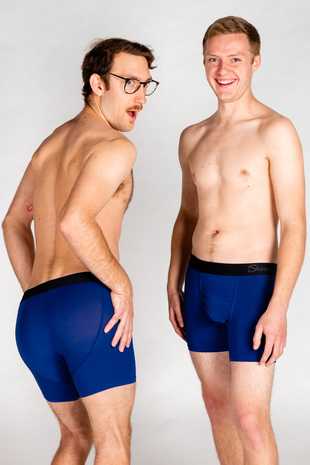 Blue Couples Matching Underwear 2 Pack