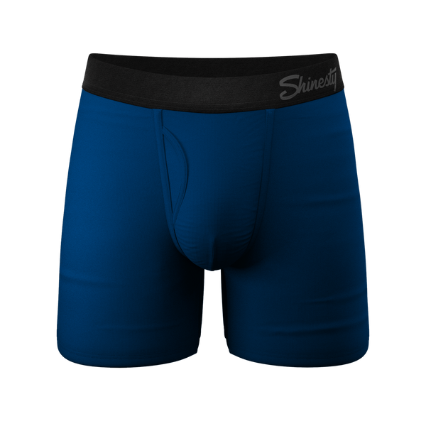 The Big Blue | Dark Blue Ball Hammock® Pouch Underwear With Fly