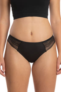 The Threat Level Midnight | Black Lace Thong