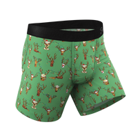 naughty reindeer boxers for men