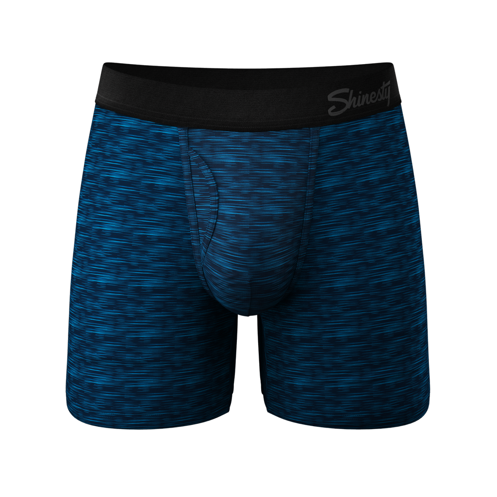 The Blue Planet | Blue Space Dye Ball Hammock® Pouch Underwear With Fly