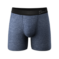 mens heather blue underwear