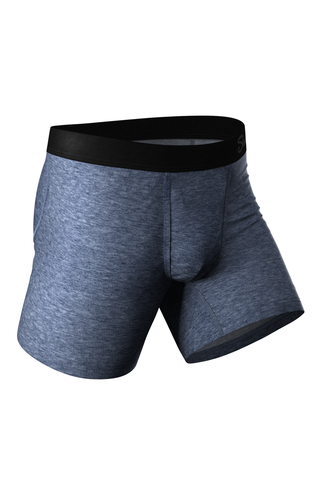 heather blue ball pouch boxers