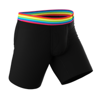 The Bona Fide Pride | Pride Long Leg Ball Hammock® Pouch Underwear With Fly