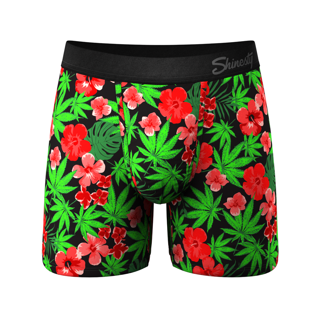 The Bongstera | Tropical Weed Ball Hammock® Pouch Underwear