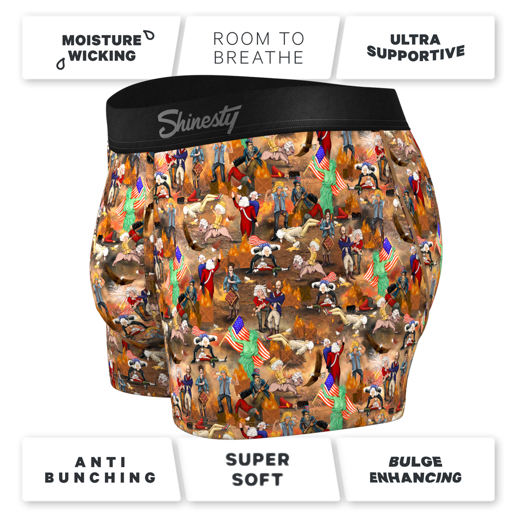 Super soft brown trunk underwear