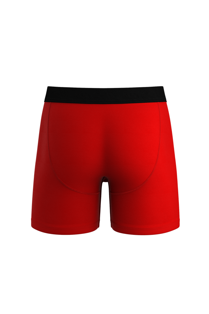 Red Pouch Underwear Boxer Briefs | The Red Dong Effect