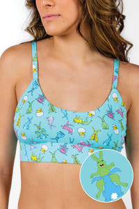 Turquoise Bunny Bralette