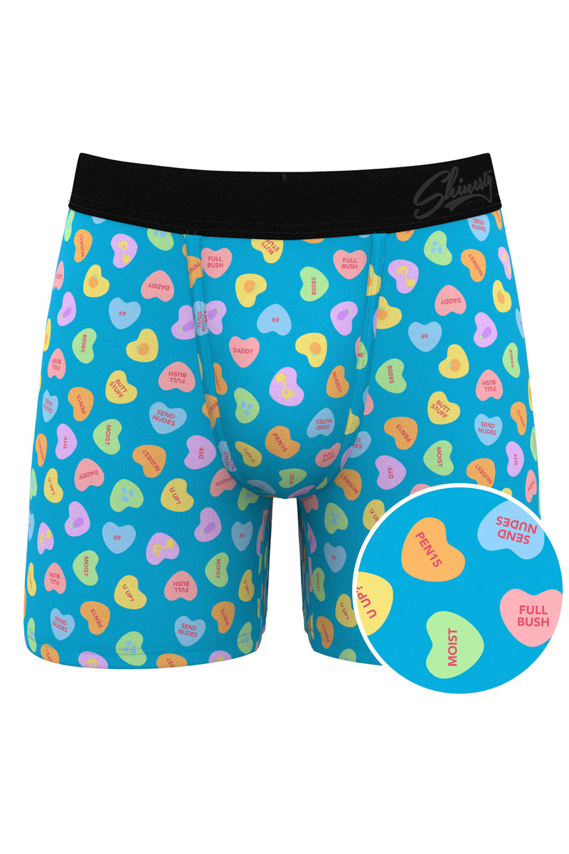 Valentines Day Couples Matching Underwear 2 Pack | The Not-So-Sweet Hearts