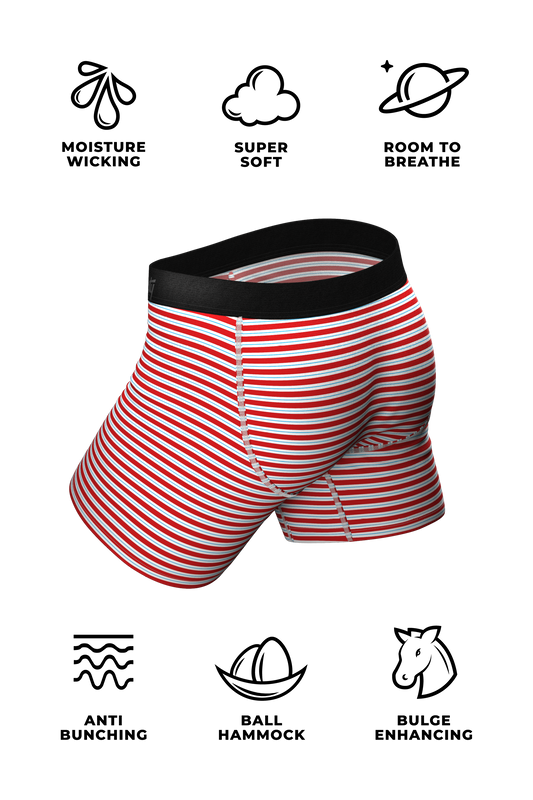 Candy Cane Ball Hammock Pouch Underwear | The Canes