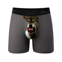 The Canines | Wolf Ball Hammock Pouch Underwear With Fly