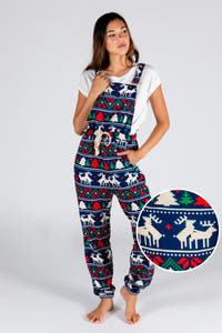 The Caribou Lous | Womens Christmas Pajamaralls