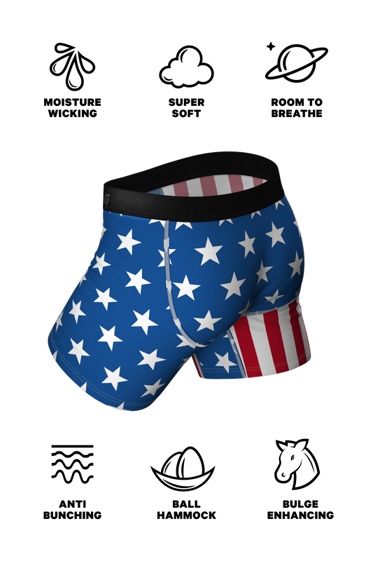 USA Baseball Ball Hammock® Pouch Underwear | The Caught Looking