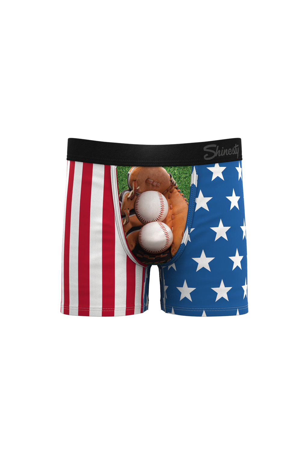 The Caught Looking Jr. | Baseball Print Boxer Briefs For Boys