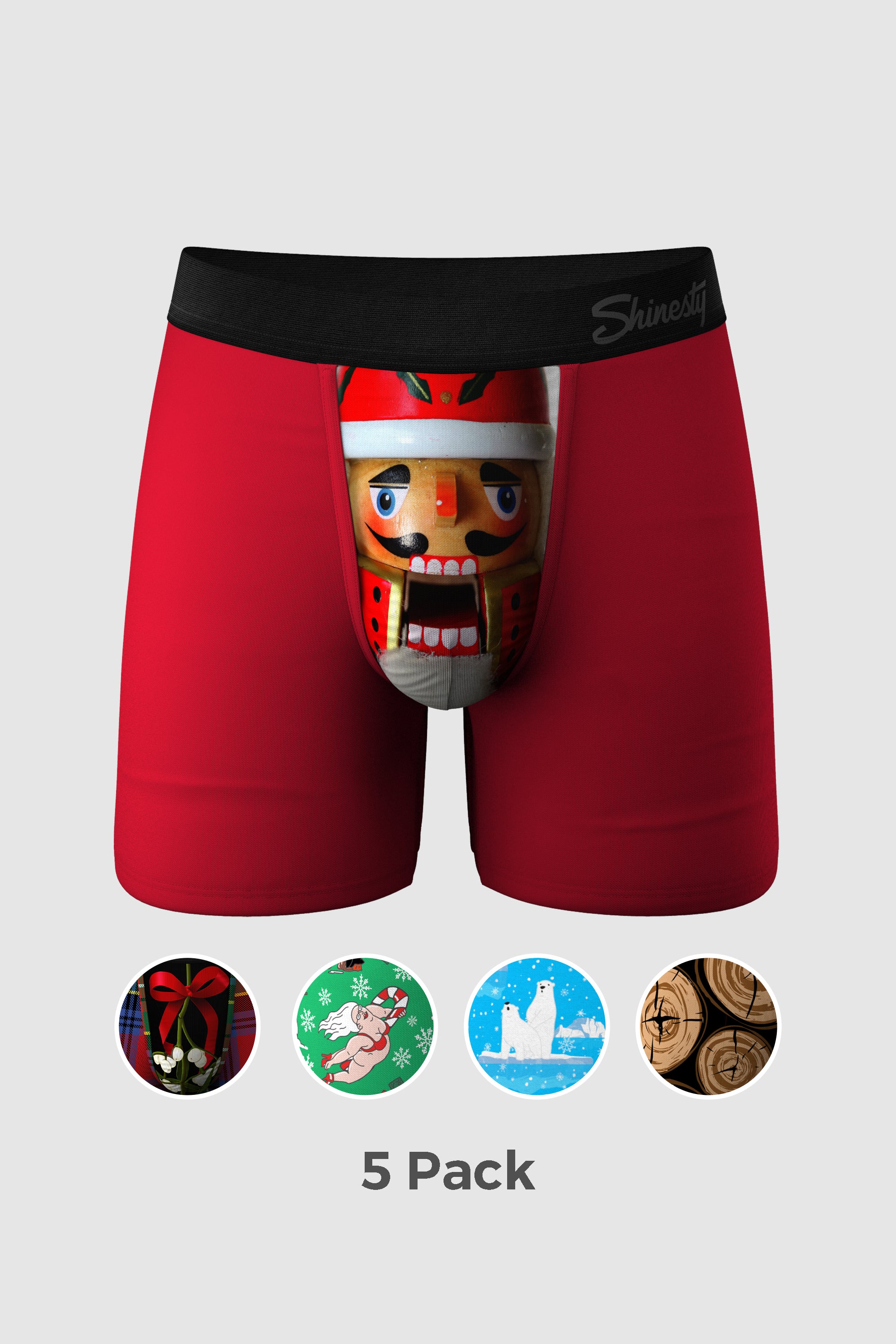 boys christmas boxer shorts