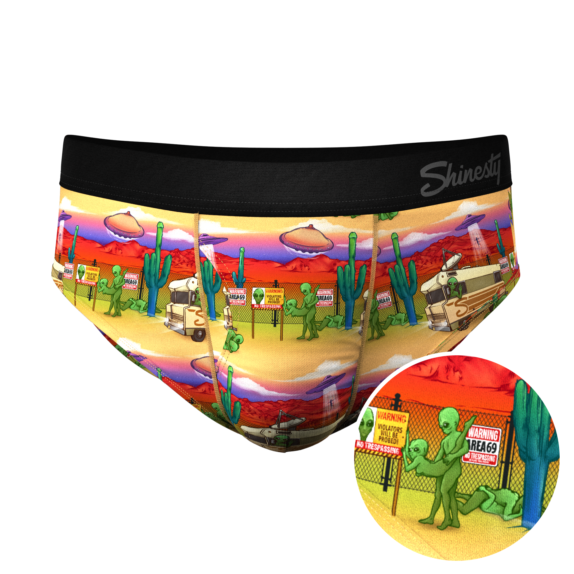 The Snackhanalia | Junk Food Ball Hammock® Pouch Underwear Briefs