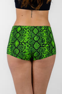 Snake skin boyshort underwear