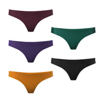 Stylish plain color cooling thong