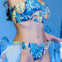 Blue Tropical Underwear