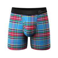 The Crisscross Applesauce | Plaid Ball Hammock® Pouch Underwear With Fly