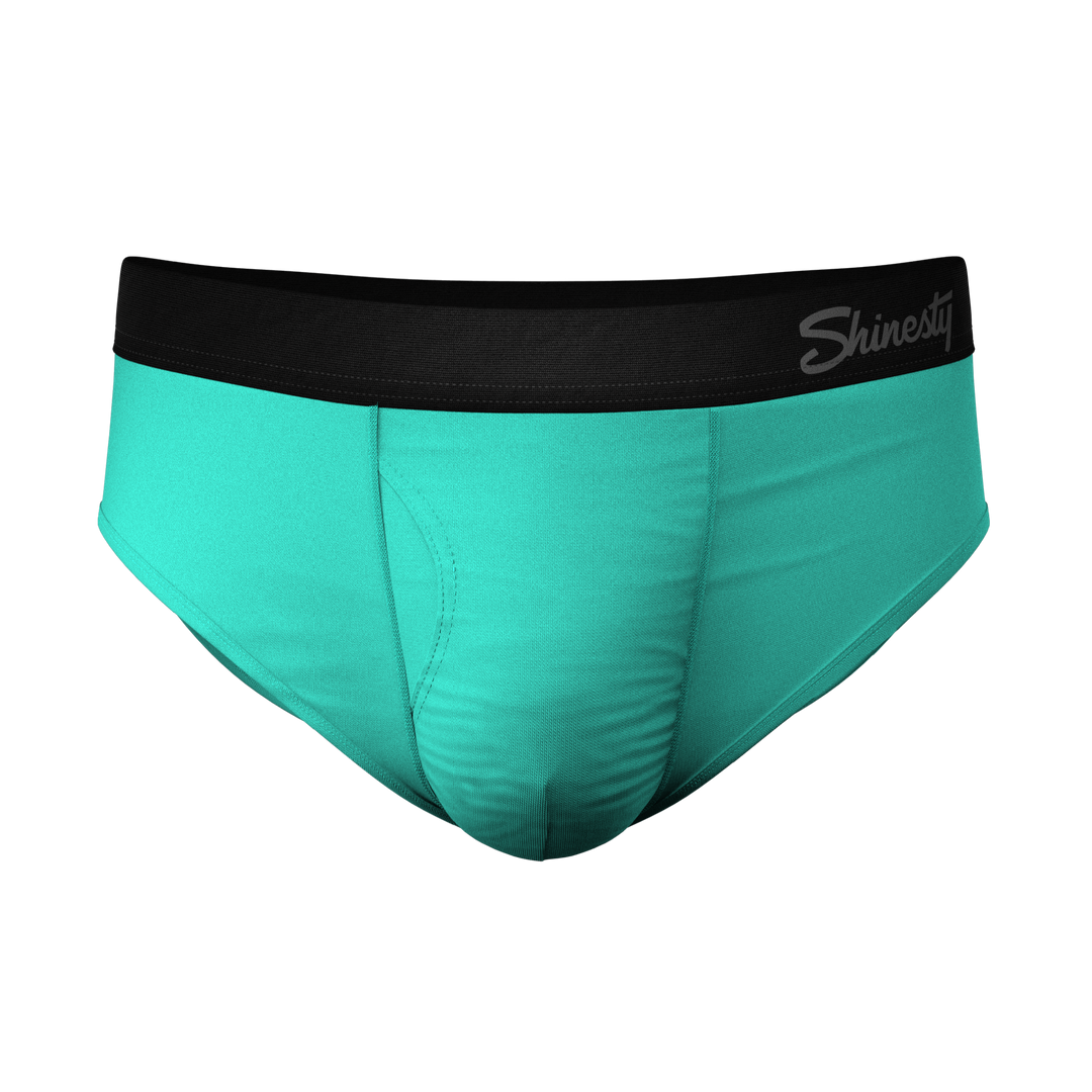 Turquoise Men's Ball Hammock® Pouch Briefs | The Cyantific Theory