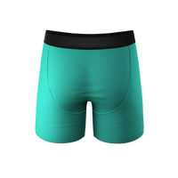 comfy plain green pouch underwear