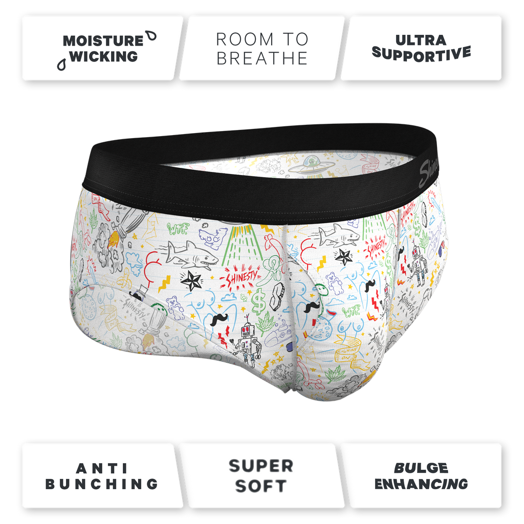 Drawings Full Support Underwear Briefs