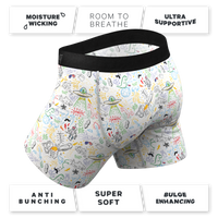 Super soft pouch underwear withf ly