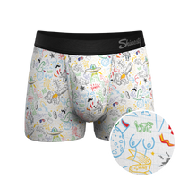 The Daily Detention Doodle Ball Hammock Pouch Trunk Underwear