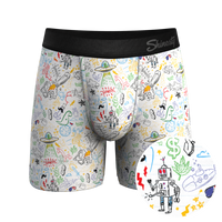 The Daily Detention | Doodle Ball Hammock® Pouch Underwear