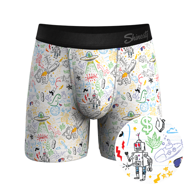 The Daily Detention | Doodle Ball Hammock® Pouch Underwear