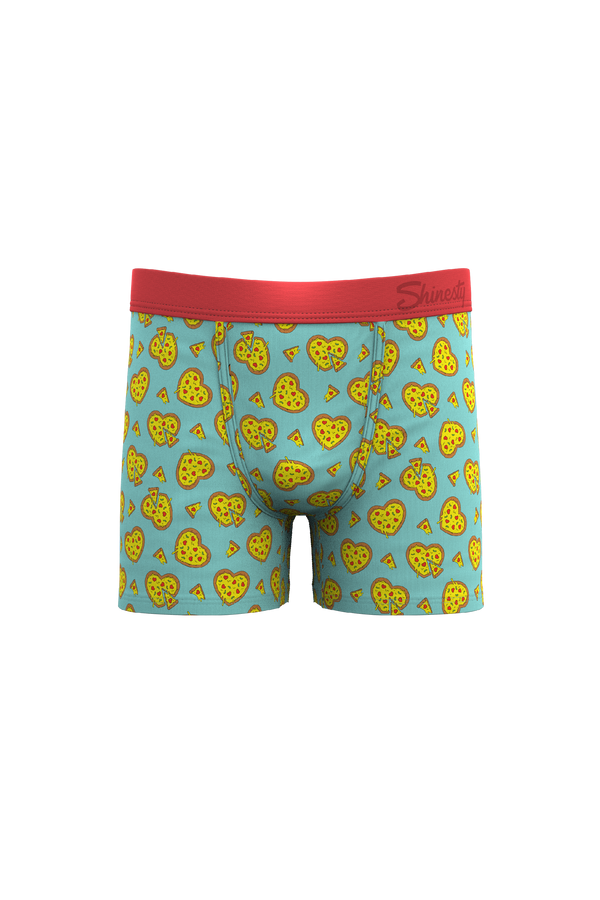 The Deep Dish | Pizza Hearts Boys Boxer Brief