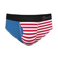 The Ellis Island | USA Flag Ball Hammock® Pouch Underwear Briefs