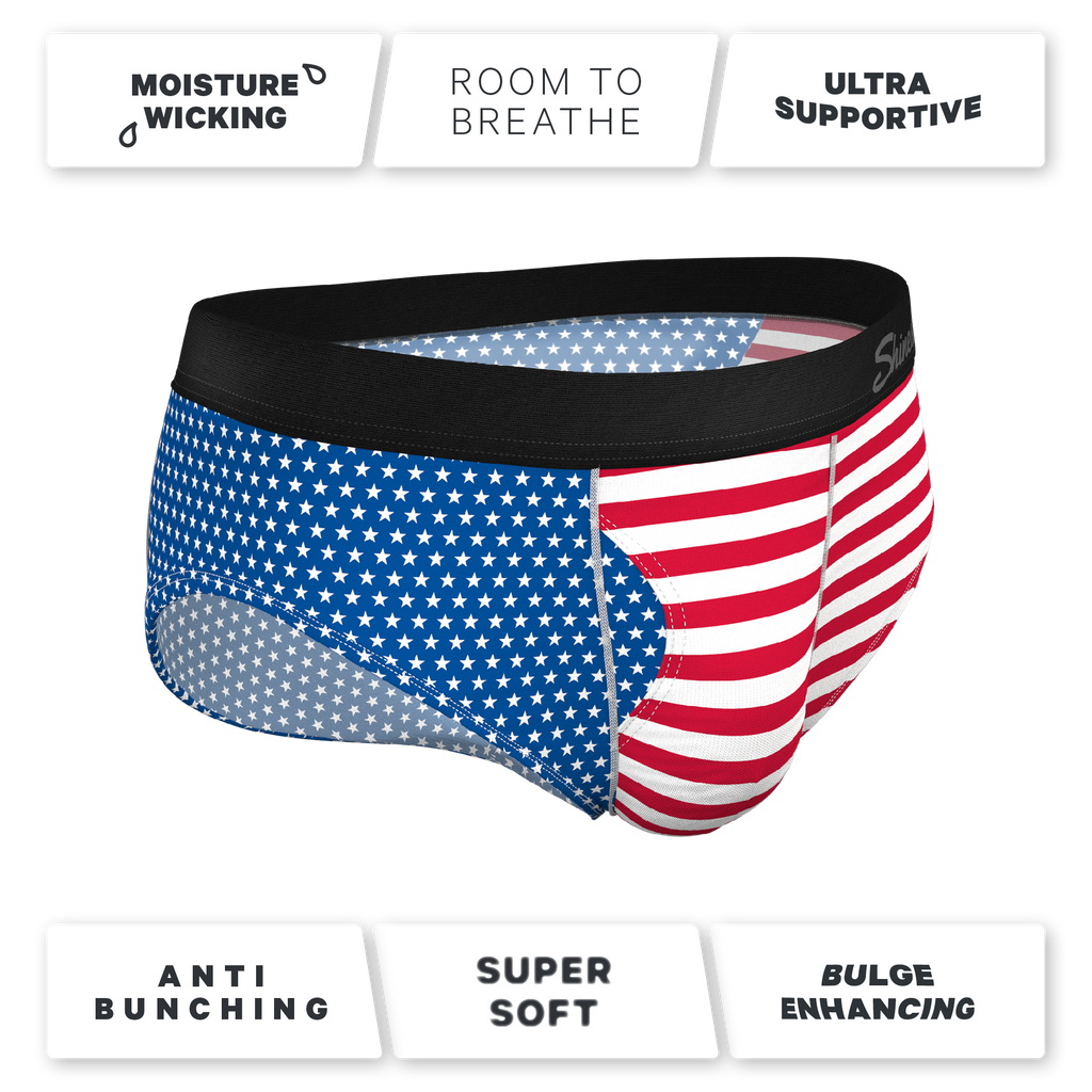 Super soft USA flag underwear