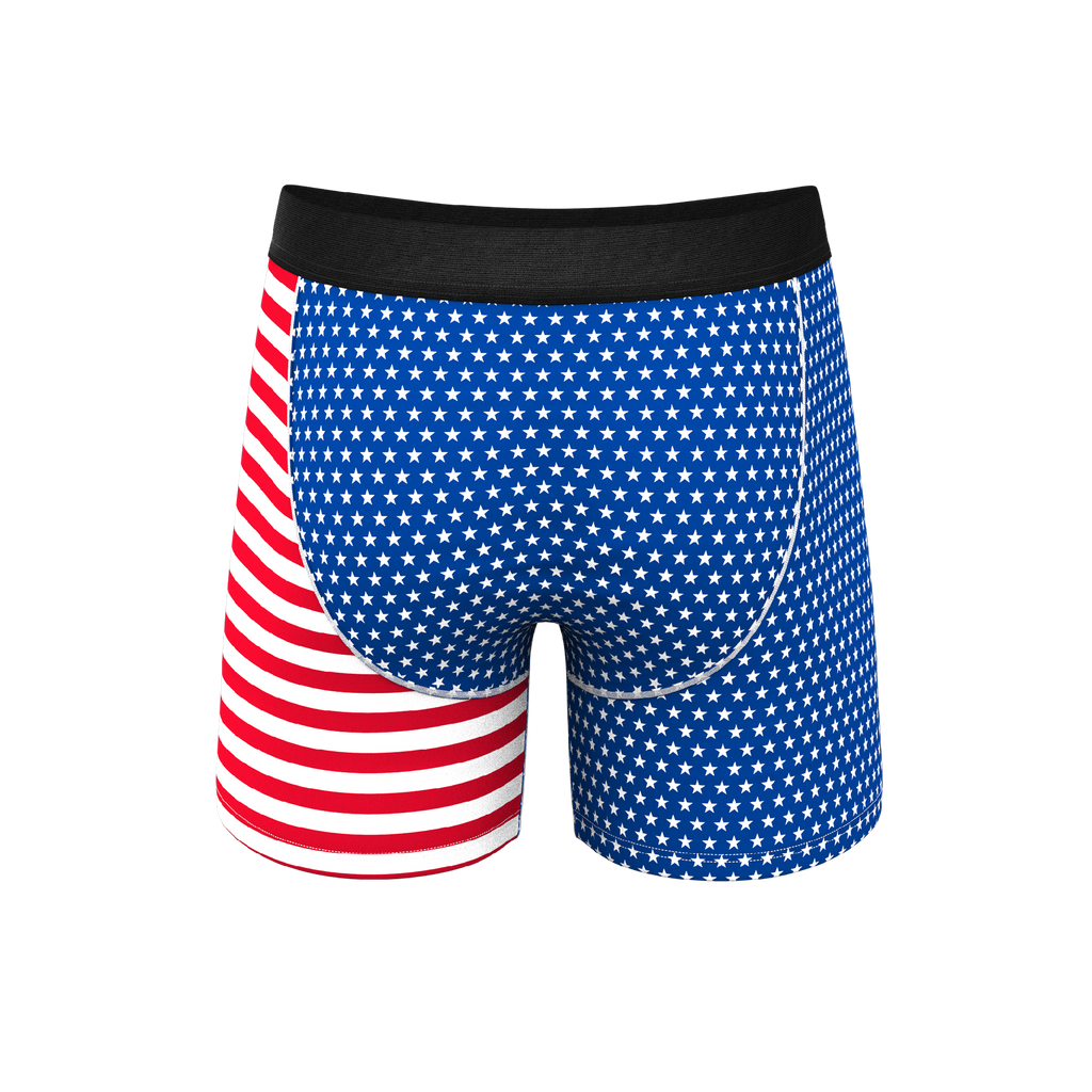 Men's USA flag underwear