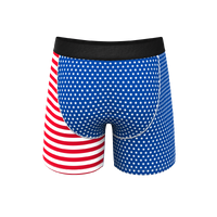 Men's USA flag underwear