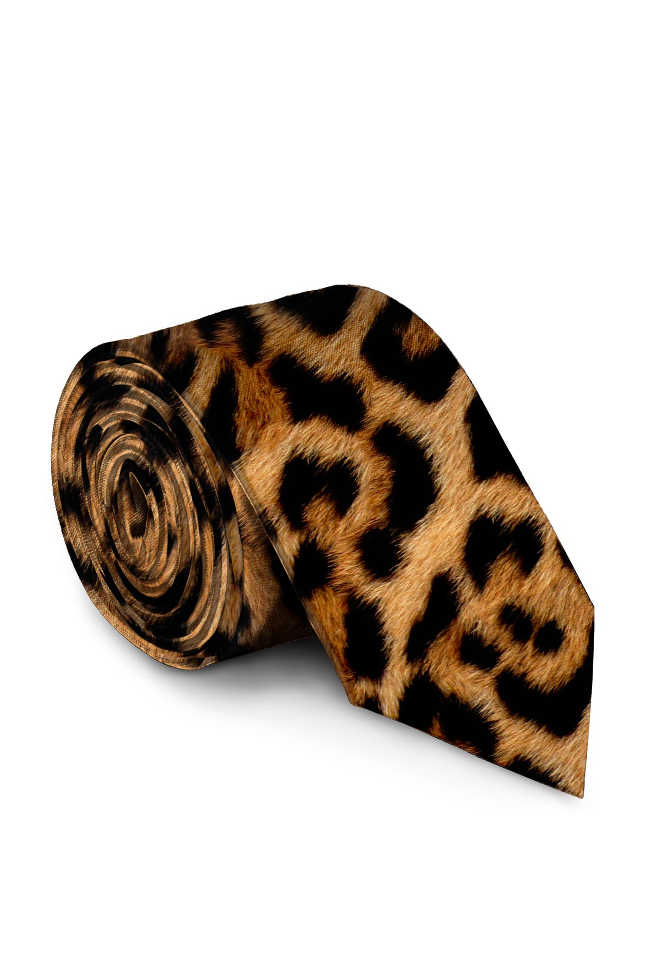 The Fastest Finishers Leopard Print Tie