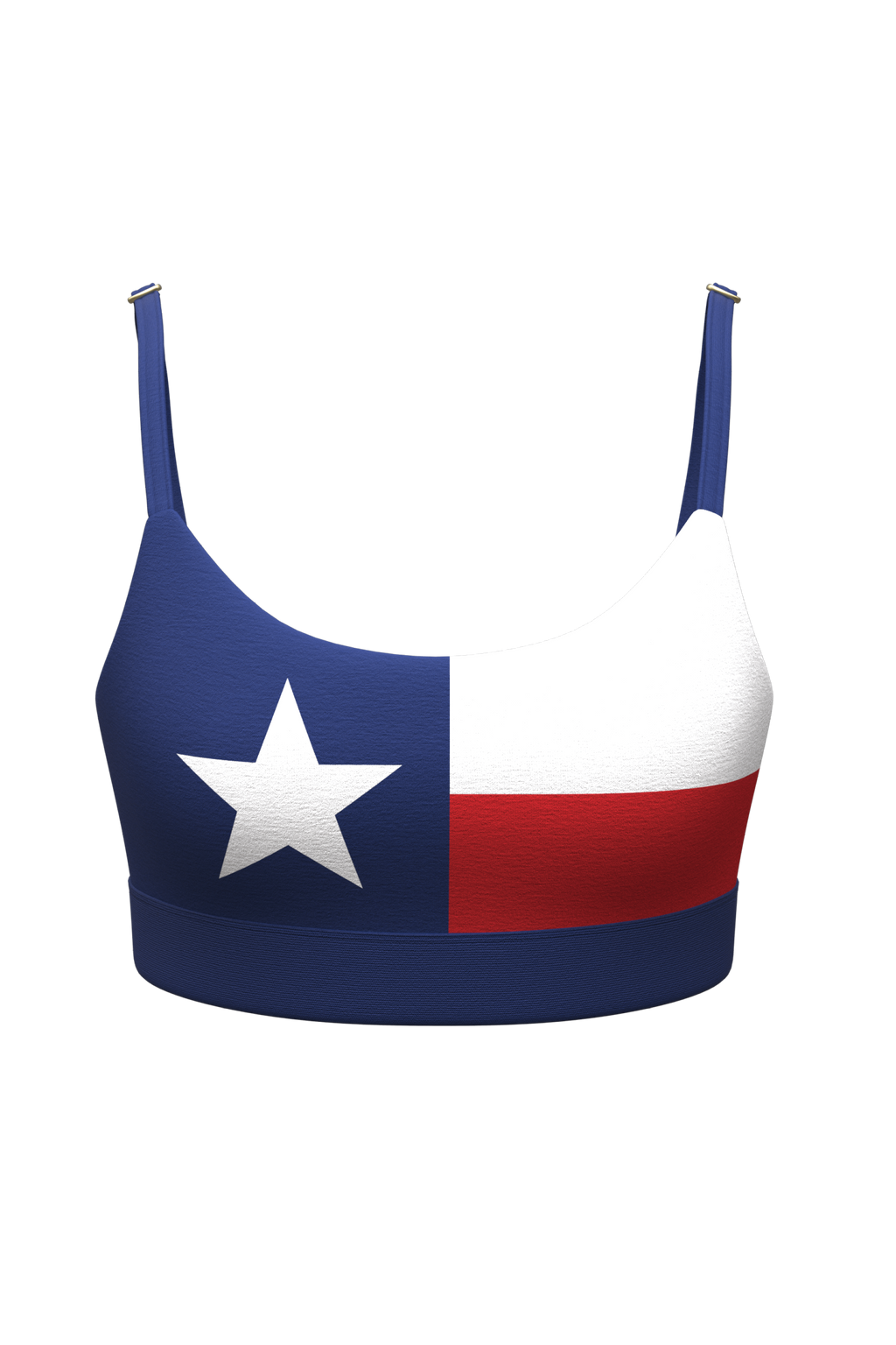 Texas Flag Themed Bralette