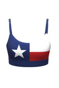 Texas Flag Themed Bralette
