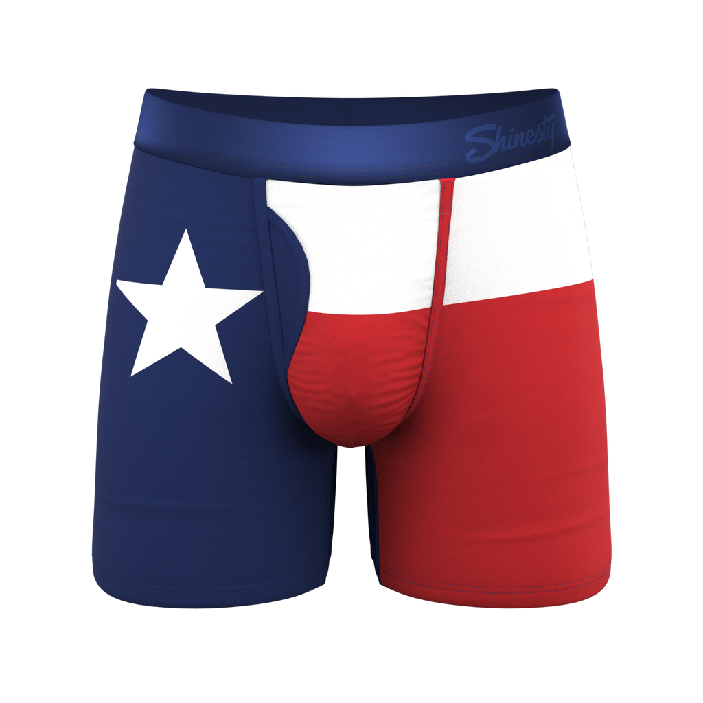 The First Rodeo | Texas Flag Ball Hammock® Pouch Underwear With Fly