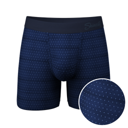 Navy Dot Ball Hammock® Pouch Underwear
