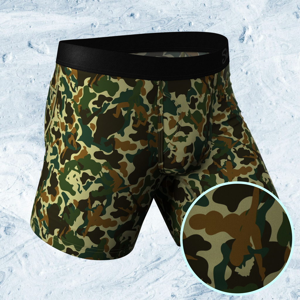 The Forni Camo | Camouflage paradICE™ Cooling Ball Hammock® Underwear