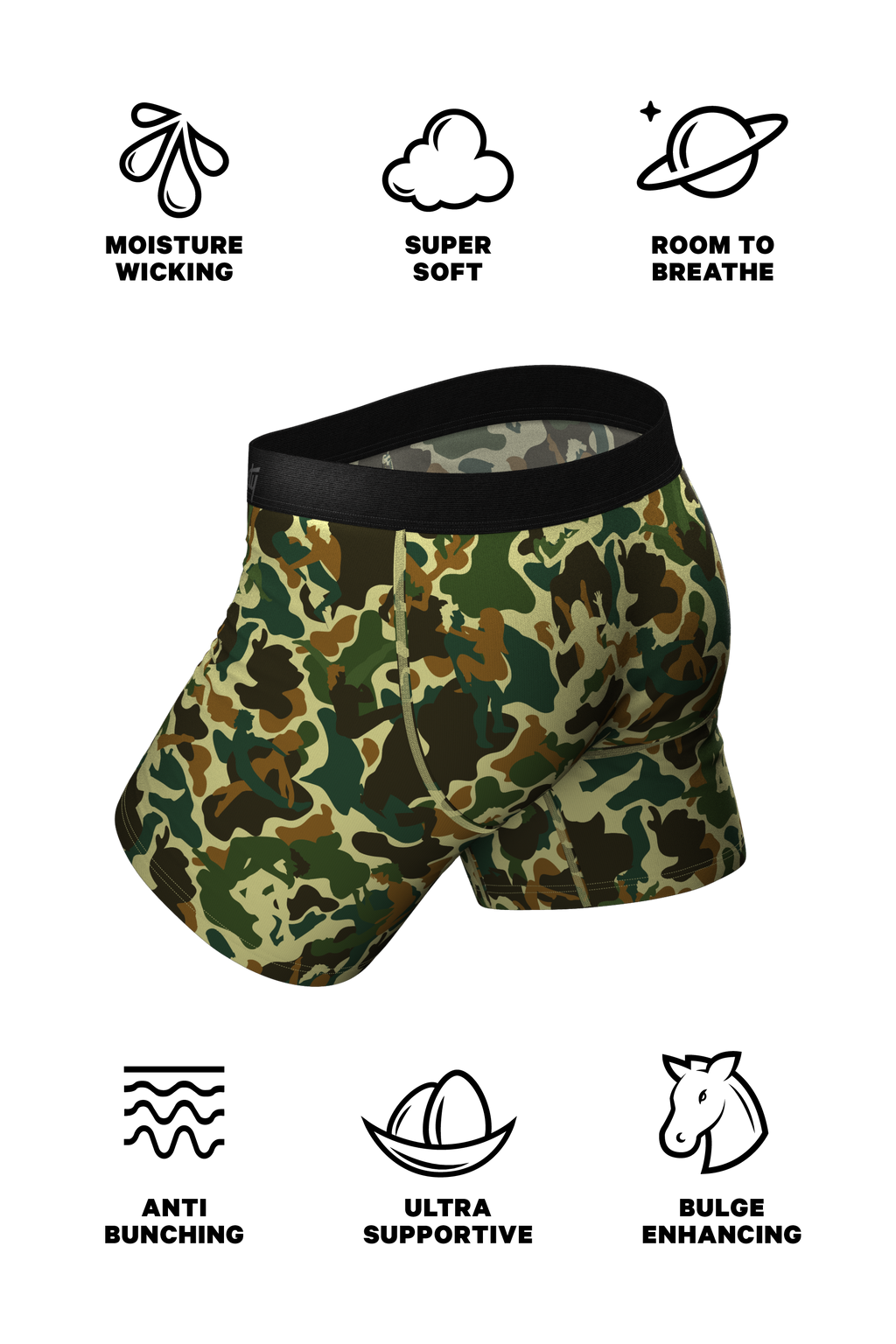 funny naughty camo boxers