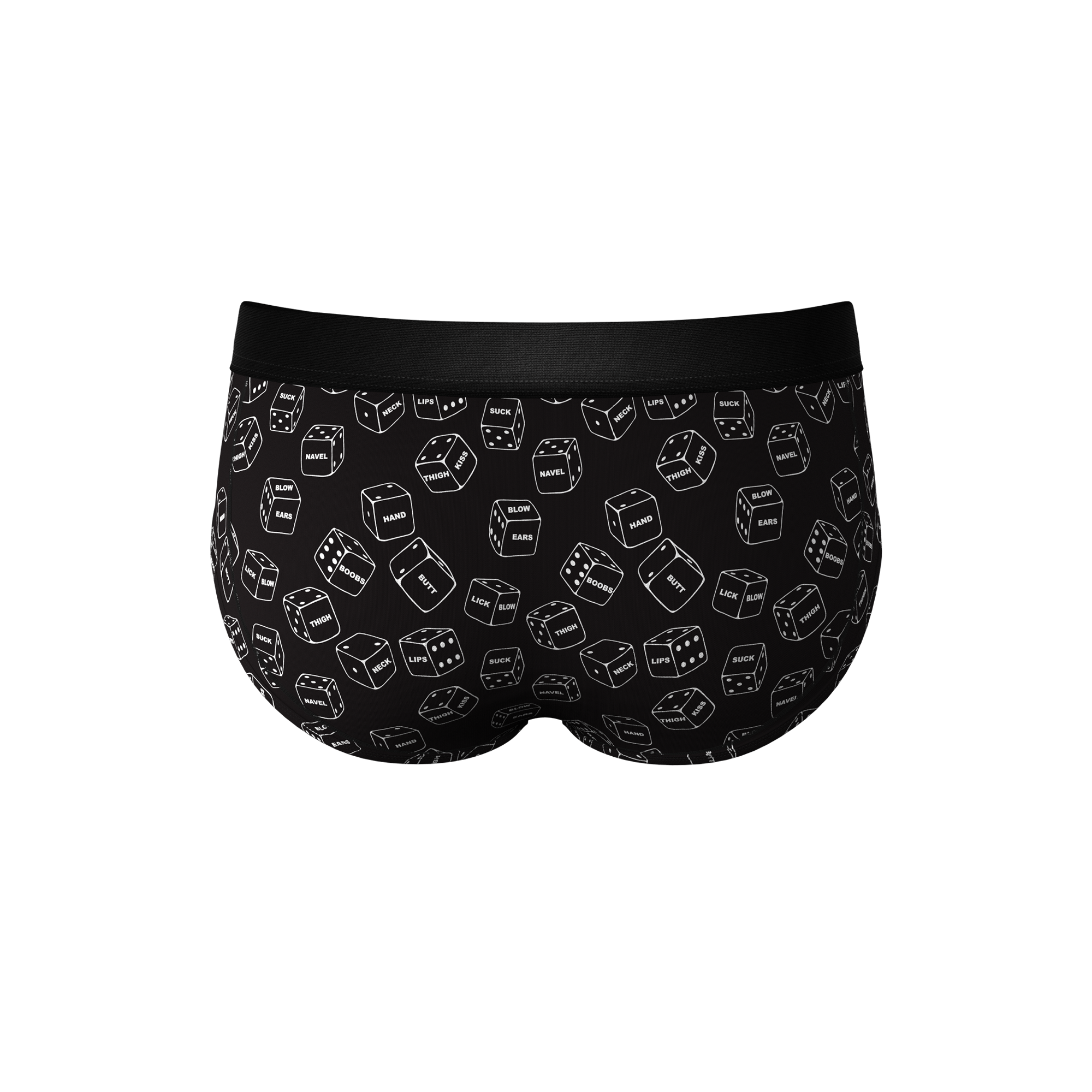 The Free For All - Shinesty Glow In The Dark Dice Cheeky Underwear XL 
