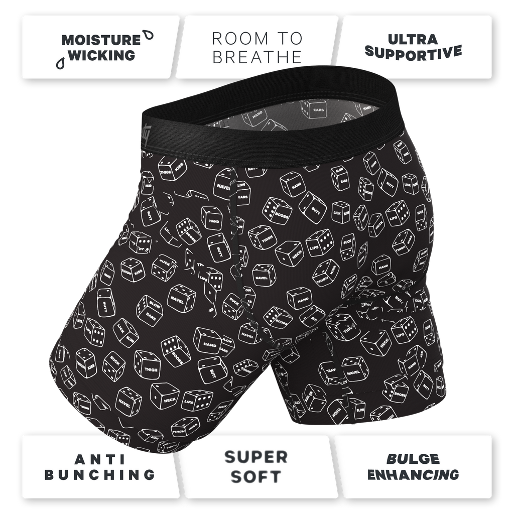 super soft pouch underwear with a fly