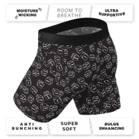 super soft pouch underwear with a fly